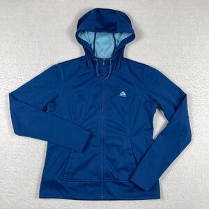 Nike ACG Jacket Womens Small Blue Full Zip Hoodie Outdoors Running Hiking Active